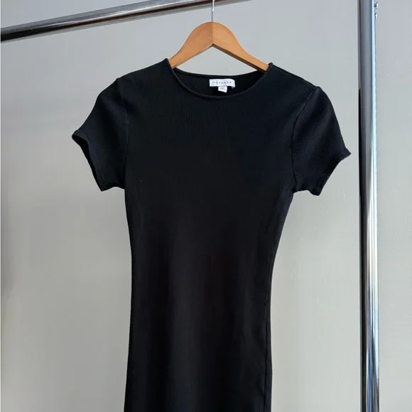 Topshop Ribbed Tee Dress - Picture 3 of 11